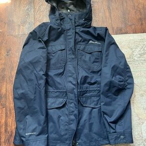 Eddie Bauer Navy Utility Jacket